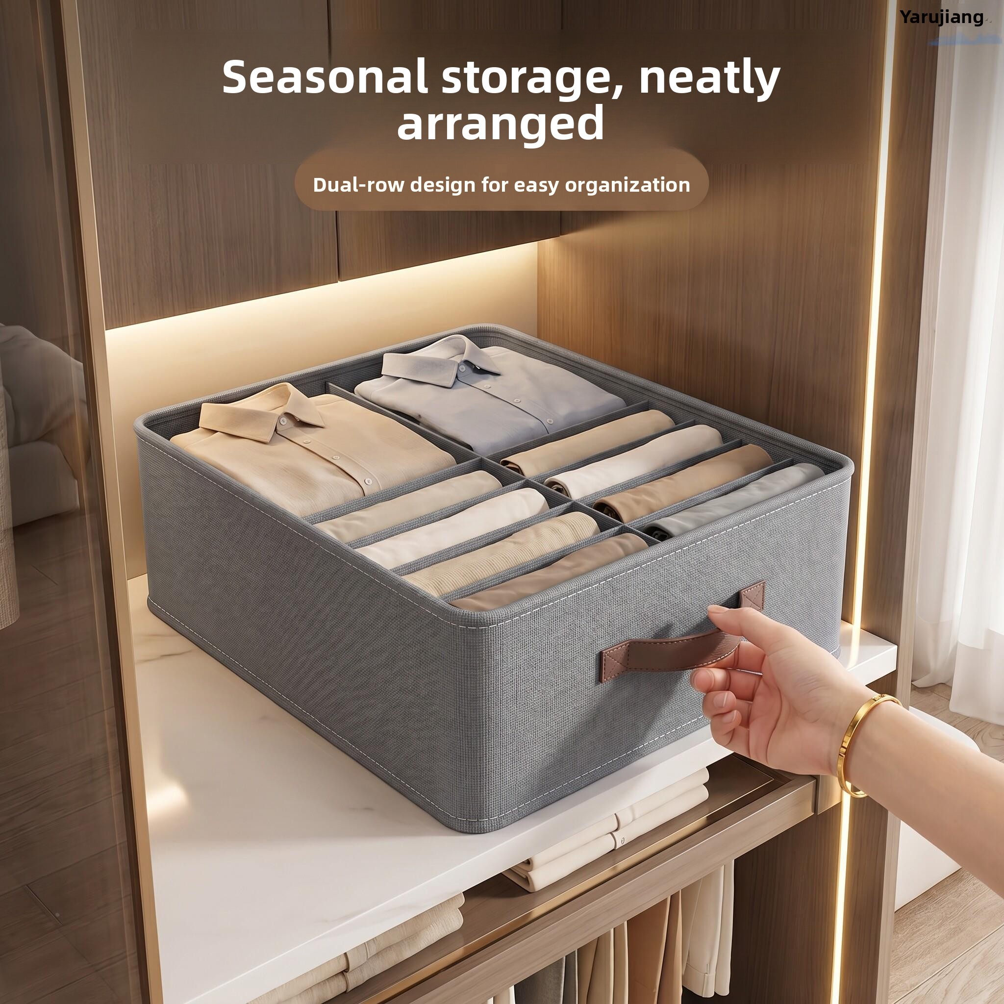 Winter Clothing Organizer - Seasonal Clothing Organizer Box Winter Clothes