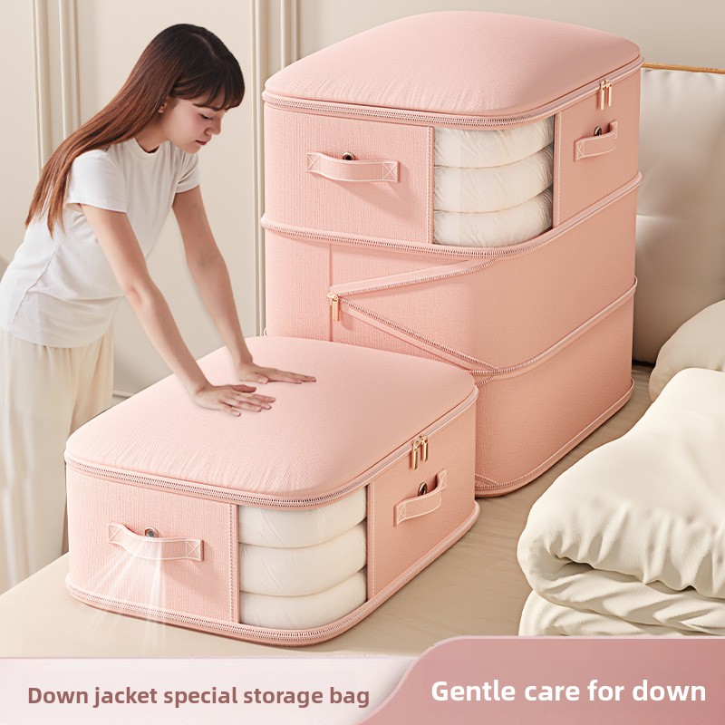 Winter Clothing Organizer - Transparent Vacuum Seal Storage Bags Large