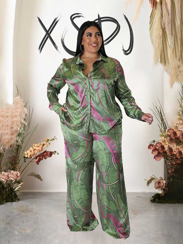 Winter Clothing For Plus Size Women - Female Clothing Long Sleeve 2 Piece