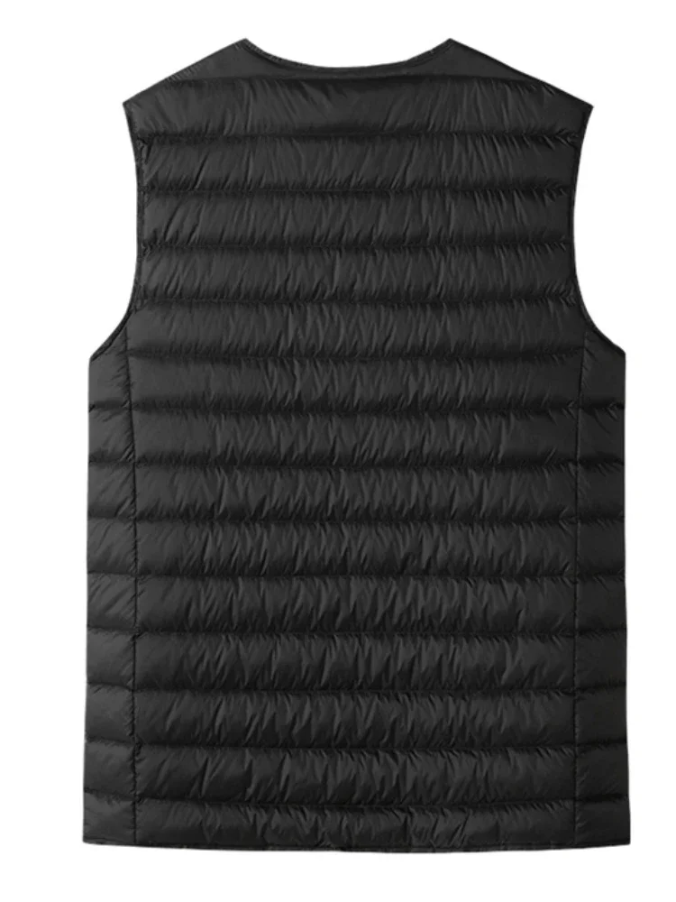 2023 New Winter V-Neck Men's V - مراجعة Padded Vest Gilet وسعره