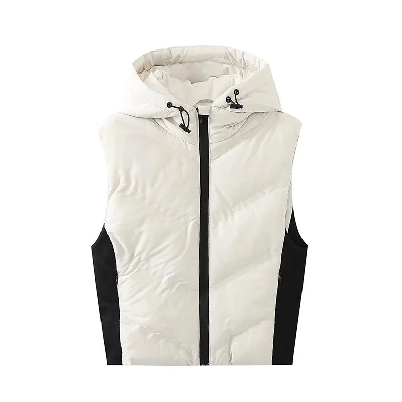 Cotton Padded Jacket Hooded Ve - مراجعة Padded Vest Gilet وسعره