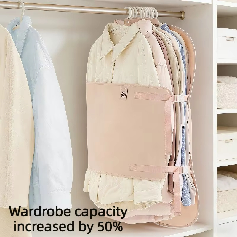 Wardrobe Compression Hanging B - مراجعة Winter Clothing Organizer وسعره