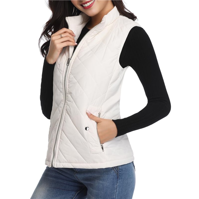 A24F-Women's Quilted Vest Stan - مراجعة Padded Vest Gilet وسعره