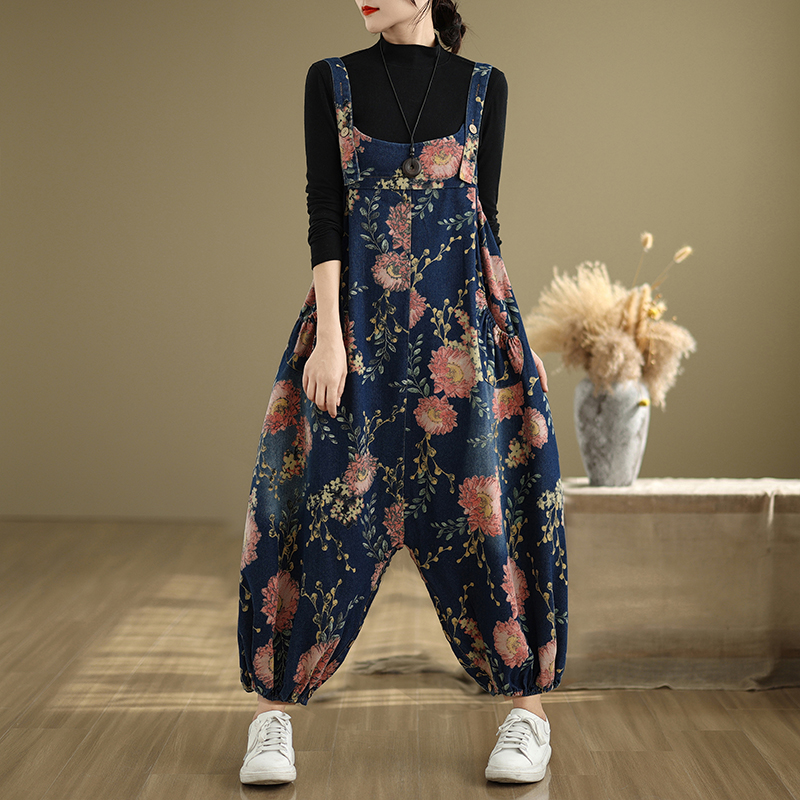 Loose Casual Denim Overalls fo - مراجعة Winter Clothing For Plus Size Women وسعره