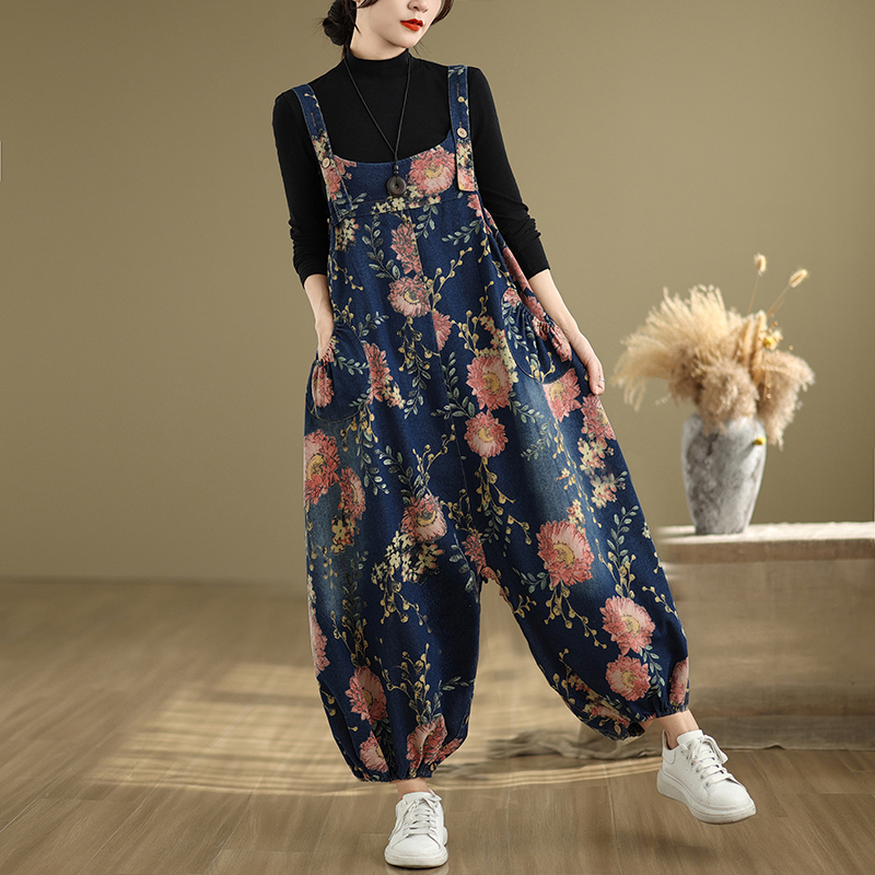 Loose Casual Denim Overalls fo - مراجعة Winter Clothing For Plus Size Women وسعره