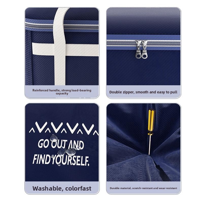 Large Capaci Non-Woven Fabric  - مراجعة Winter Clothing Organizer وسعره