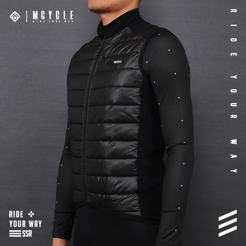 Mcycle Winter Fleece Warm Wint - مراجعة Padded Vest Gilet وسعره