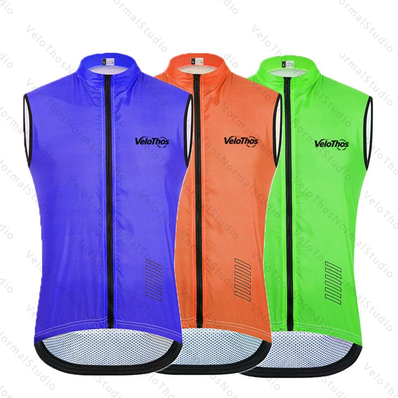 Men's Sleeveless Cycling Vest  - مراجعة Padded Vest Gilet وسعره