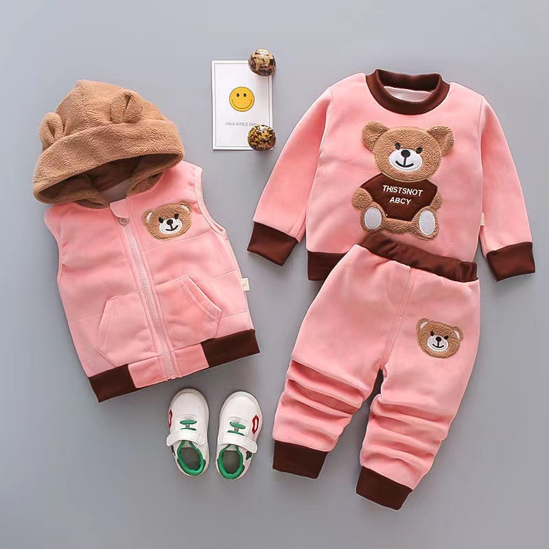 3Pcs Newborn Clothes Baby Girl - مراجعة Winter Clothing For 1 Year Old Girl وسعره