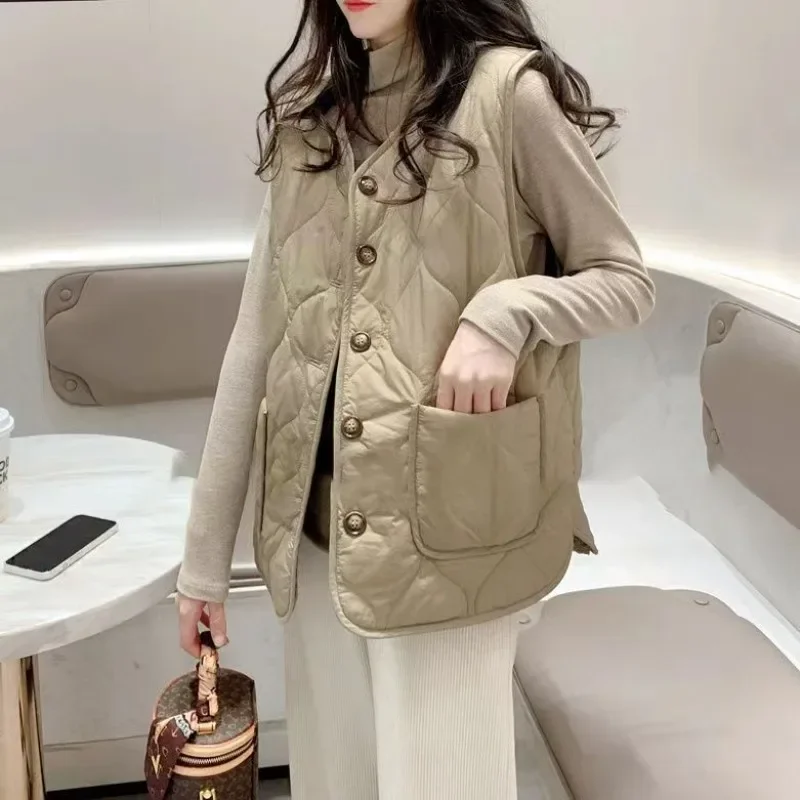 Warm Women's Padded Cotton Ves - مراجعة Padded Vest Gilet وسعره
