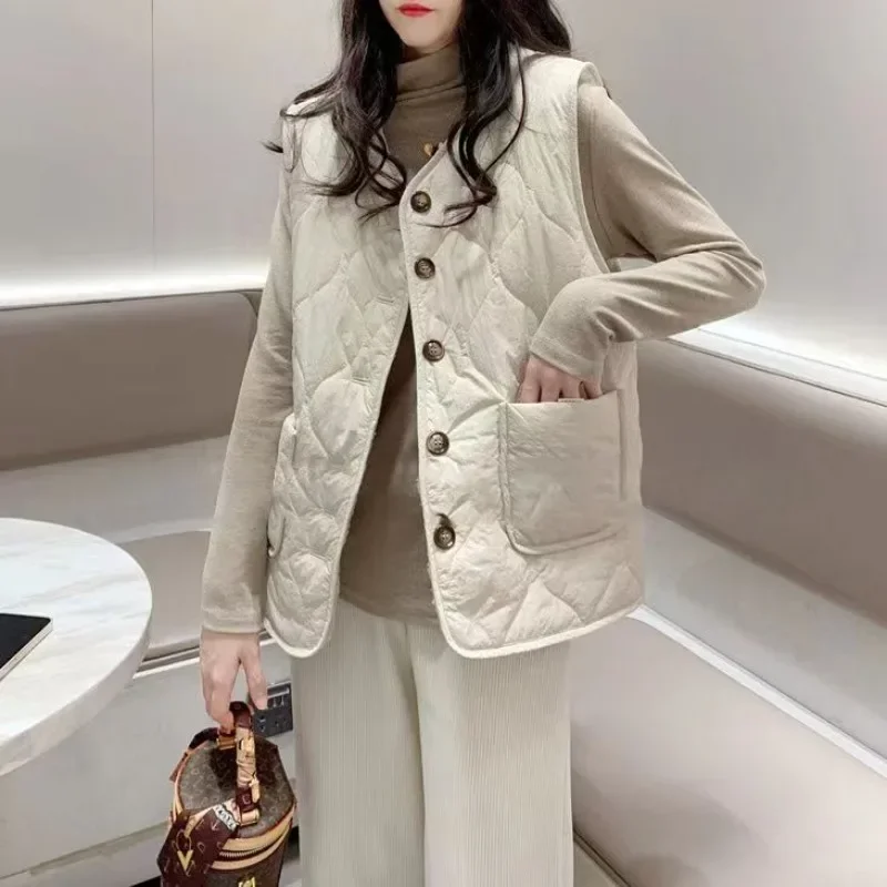 Warm Women's Padded Cotton Ves - مراجعة Padded Vest Gilet وسعره