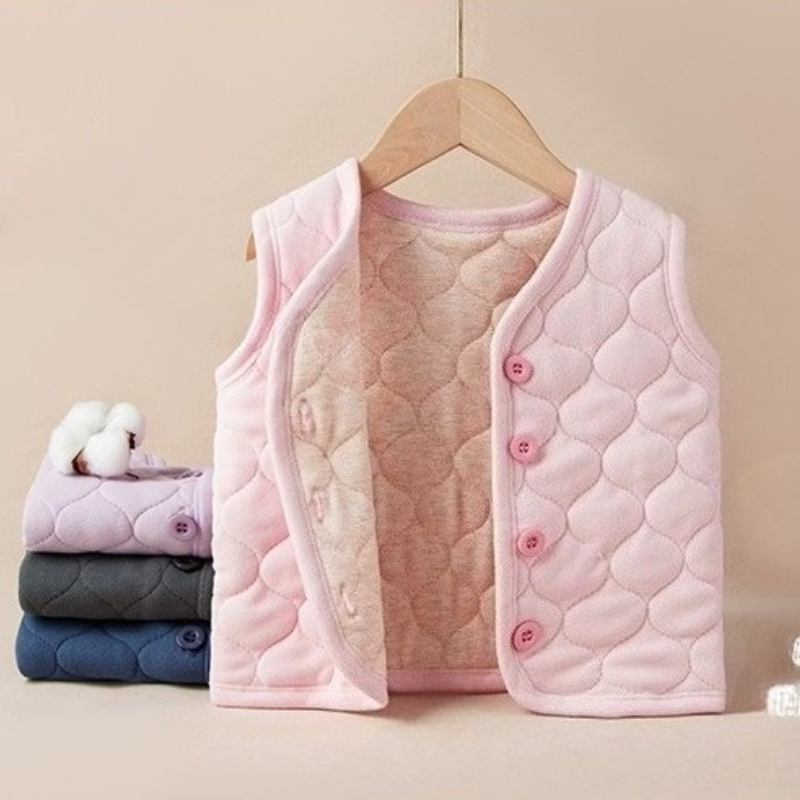Children's Vest Autumn Winter  - مراجعة Winter Clothing For 1 Year Old Girl وسعره