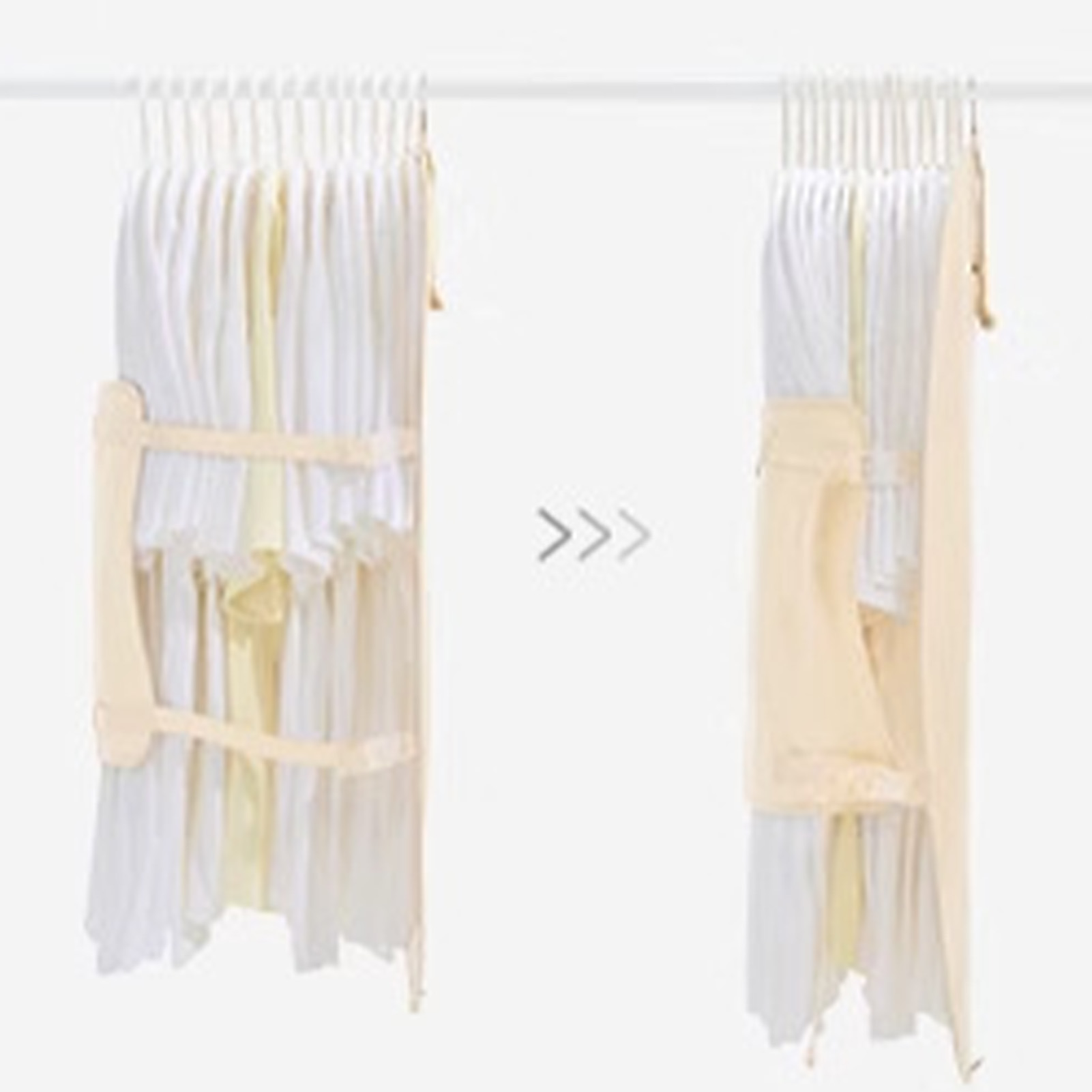 Clothing Dust Cover Foldable F - مراجعة Winter Clothing Organizer وسعره