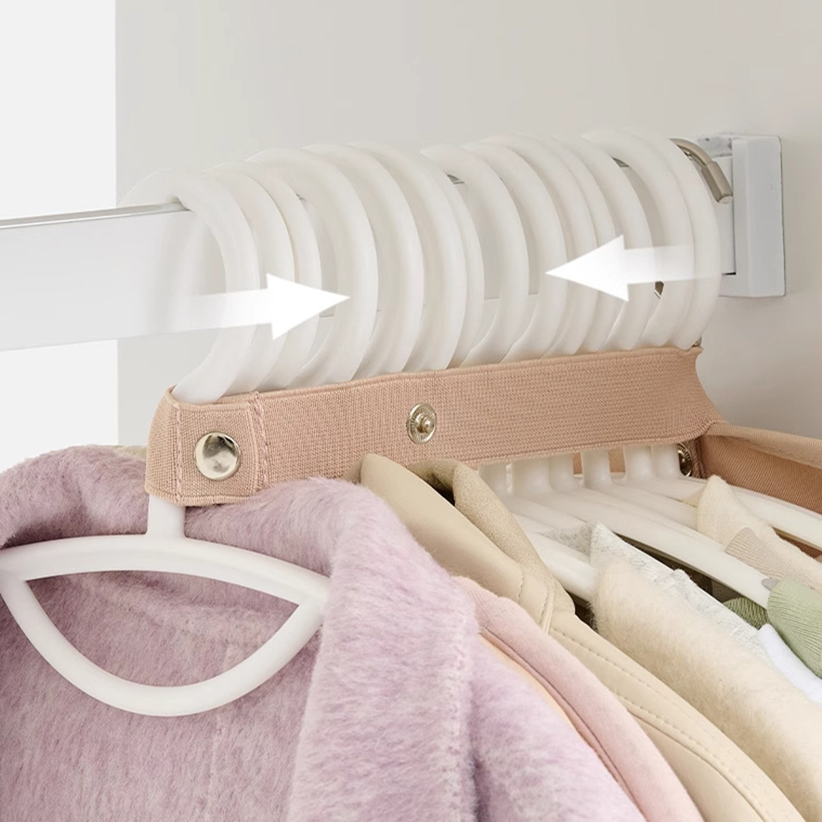 Clothing Dust Cover Foldable F - مراجعة Winter Clothing Organizer وسعره