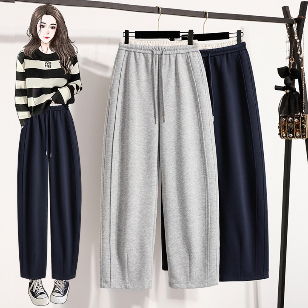 Casual High Waist Spliced Stra - مراجعة Winter Clothing For Plus Size Women وسعره