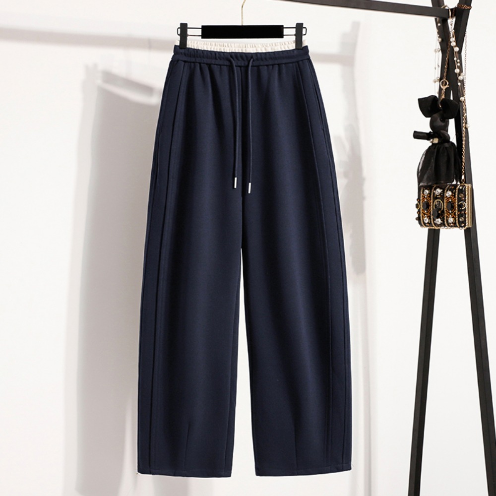 Casual High Waist Spliced Stra - مراجعة Winter Clothing For Plus Size Women وسعره