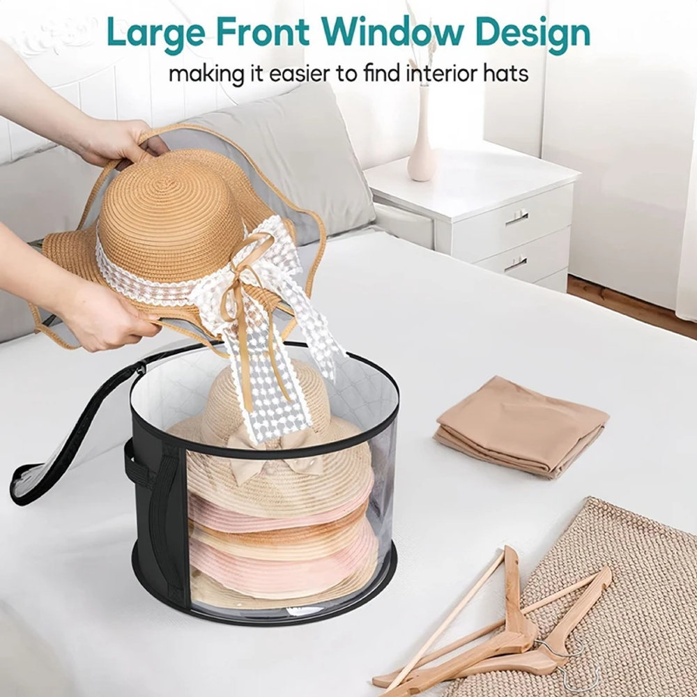 Winter Hat Storage Bucket Clot - مراجعة Winter Clothing Organizer وسعره