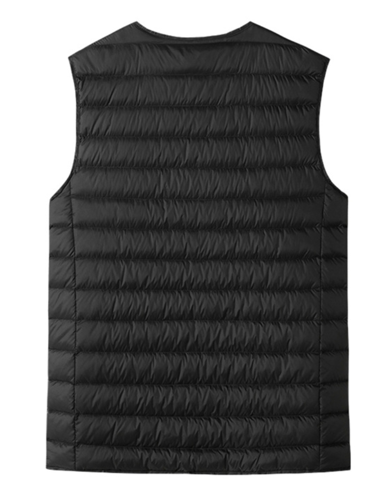 2023 New Winter V-Neck Men's V - مراجعة Padded Vest Gilet وسعره