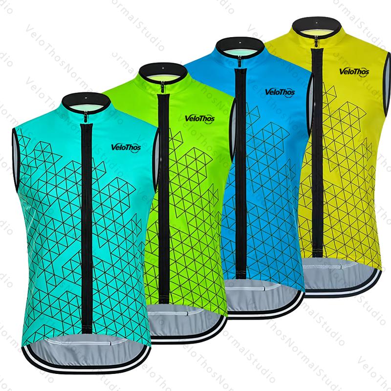 VeloThos Men's Sleeveless Cycl - مراجعة Padded Vest Gilet وسعره
