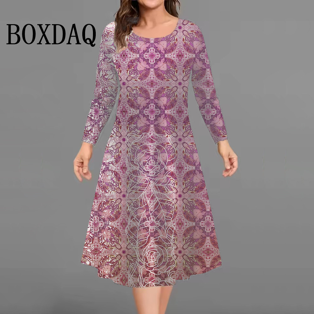New Fashion Elegant Women Dres - مراجعة Winter Clothing For Plus Size Women وسعره