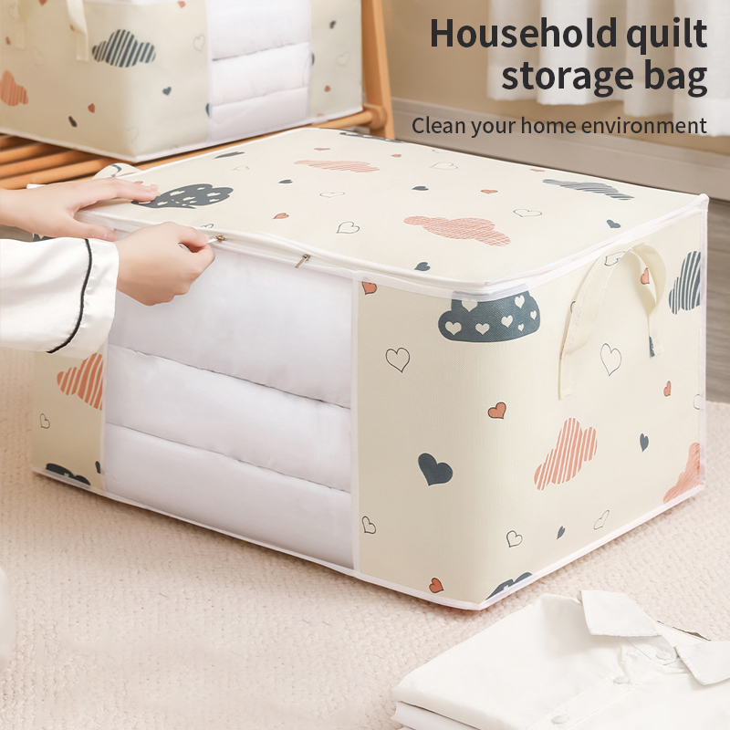 Storage Bag Clothes Blanket Qu - مراجعة Winter Clothing Organizer وسعره
