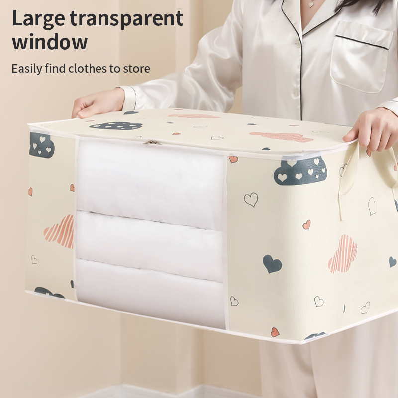 Storage Bag Clothes Blanket Qu - مراجعة Winter Clothing Organizer وسعره