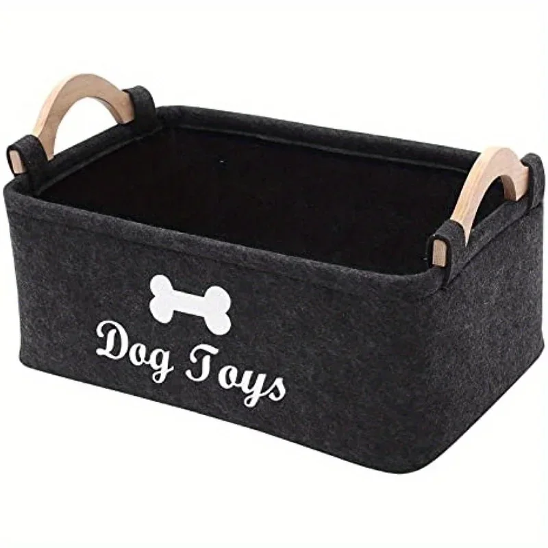 Felt pet toy box, dog toy box, - مراجعة Winter Clothing Organizer وسعره