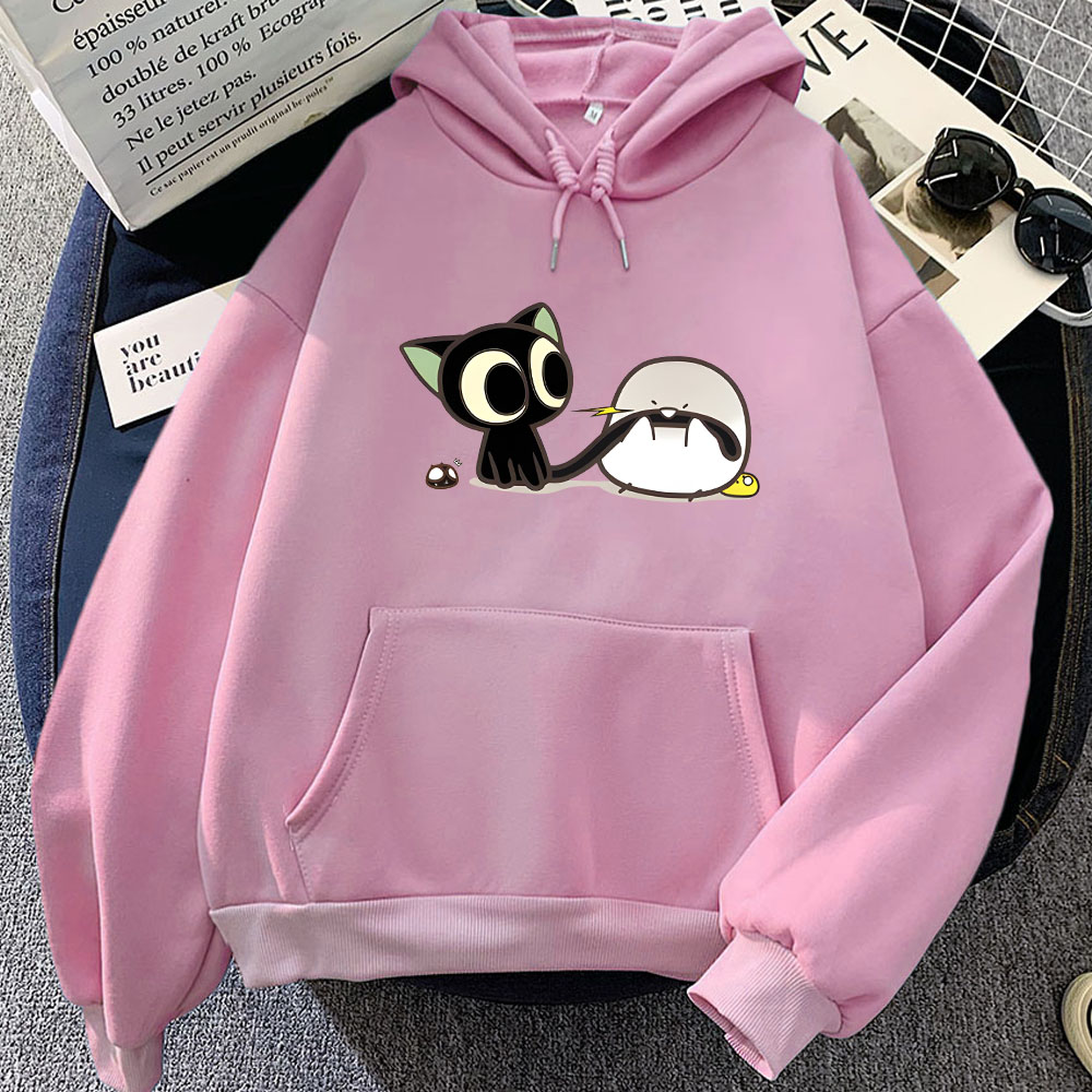Luo Xiao Hei Cat Anime Printin - مراجعة Winter Clothing Yellowknife وسعره