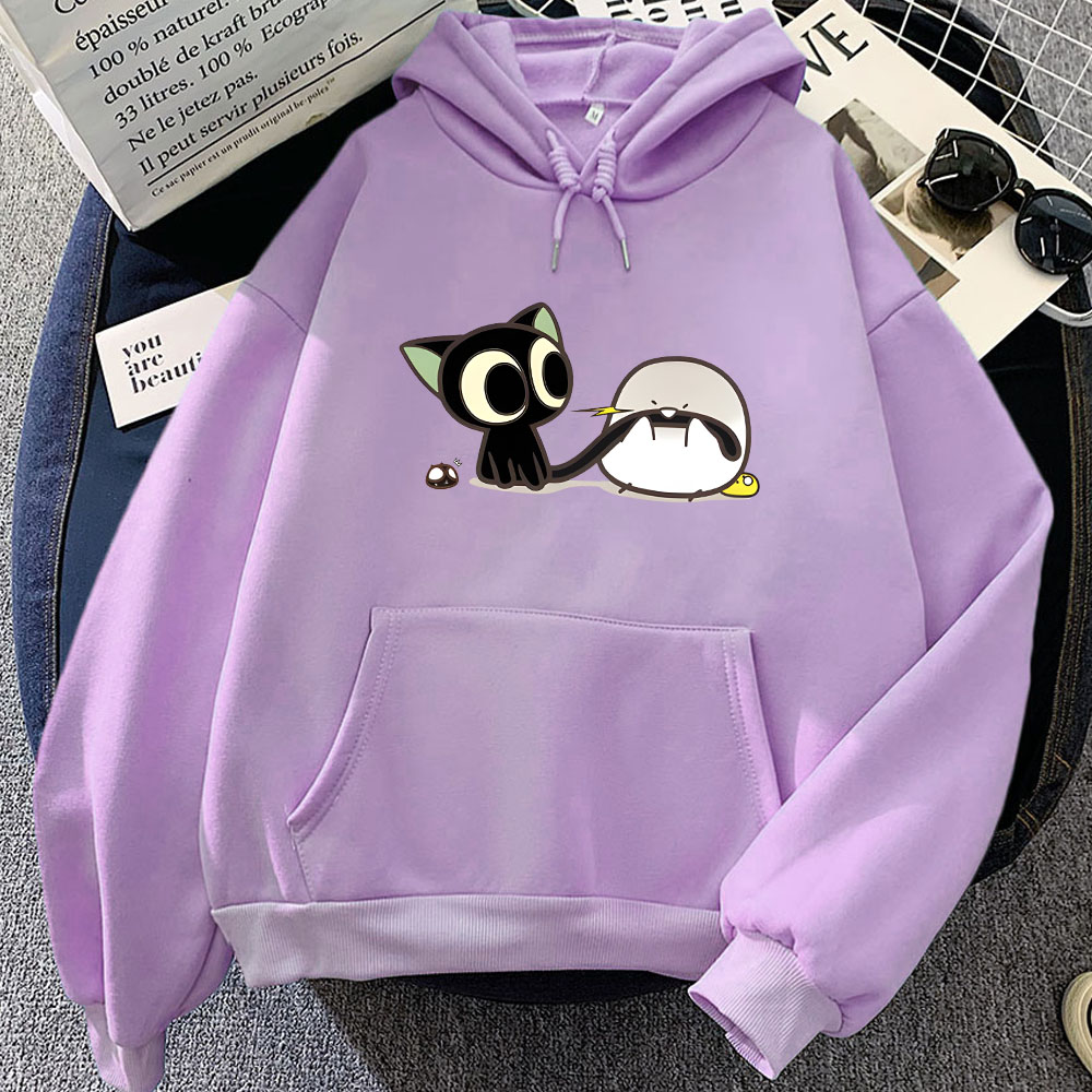 Luo Xiao Hei Cat Anime Printin - مراجعة Winter Clothing Yellowknife وسعره