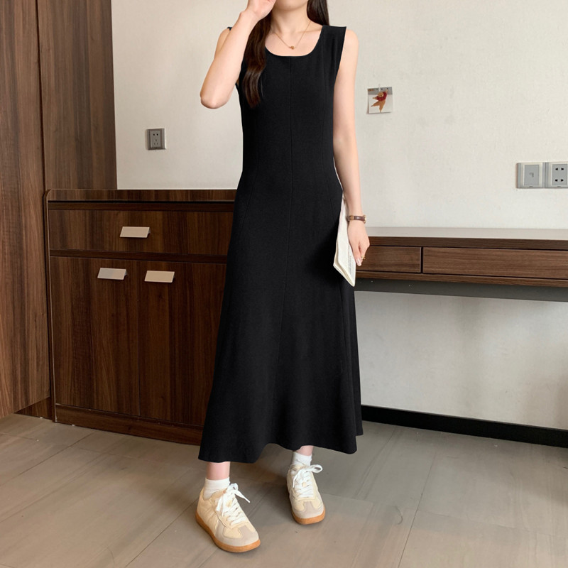 Elegant solid  sleeveless Knit - مراجعة Winter Clothing For Plus Size Women وسعره
