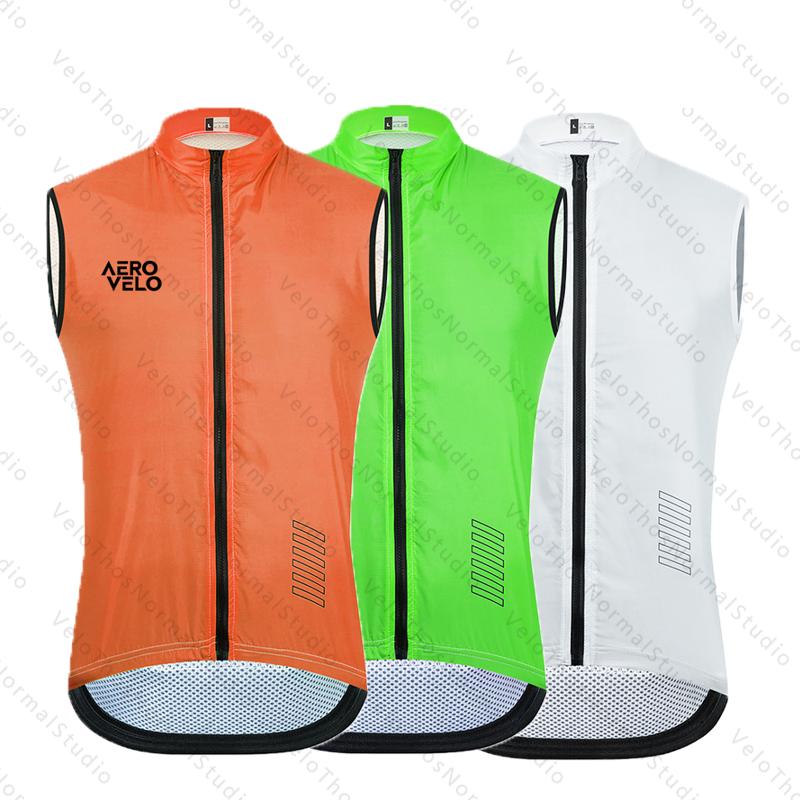Men's Sleeveless Cycling Vest  - مراجعة Padded Vest Gilet وسعره